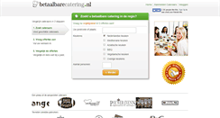 Desktop Screenshot of betaalbarecatering.nl